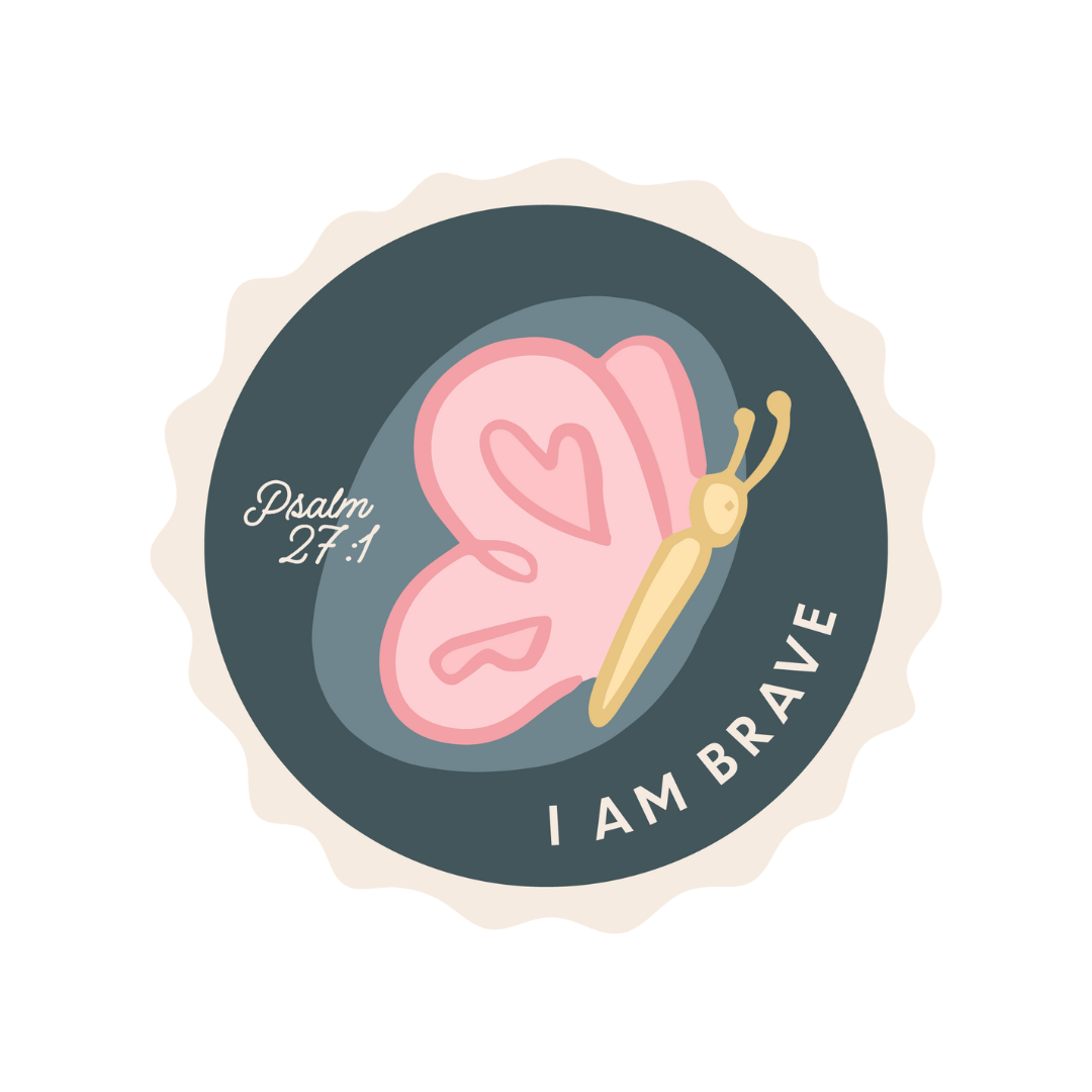 I am Brave Sticker